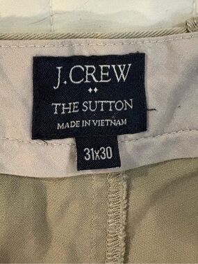 J.Crew The Sutton Pants in Beige